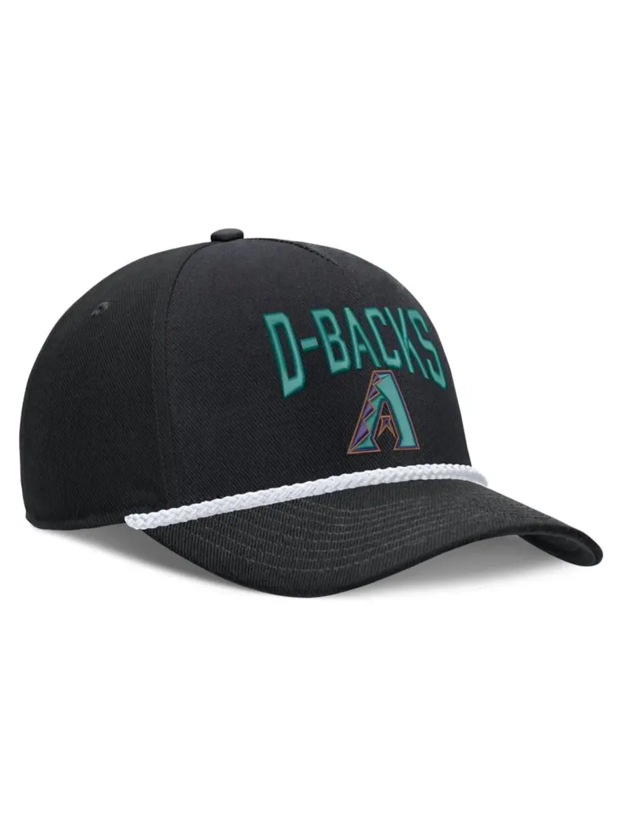Кепка Nike Cooperstown Rise Adjustable Hat — изображение 3 из 4, черный