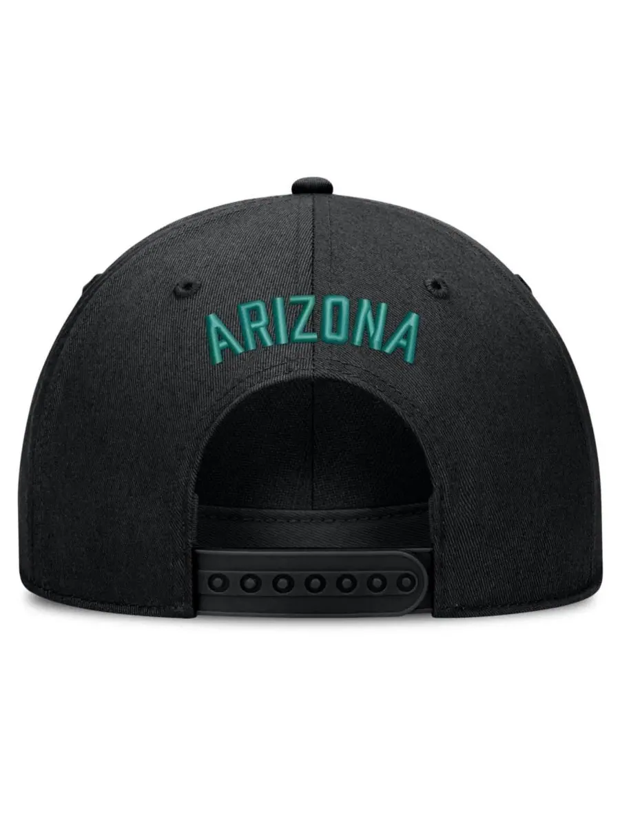Кепка Nike Cooperstown Rise Adjustable Hat — изображение 4 из 4, черный