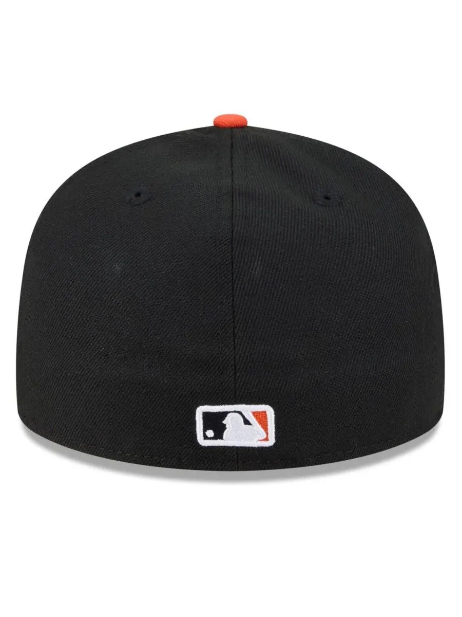 Кепка с низкой тульей 2026 Spring Training Low Profile 59FIFTY New Era — изображение 4 из 4, черный оранжевый