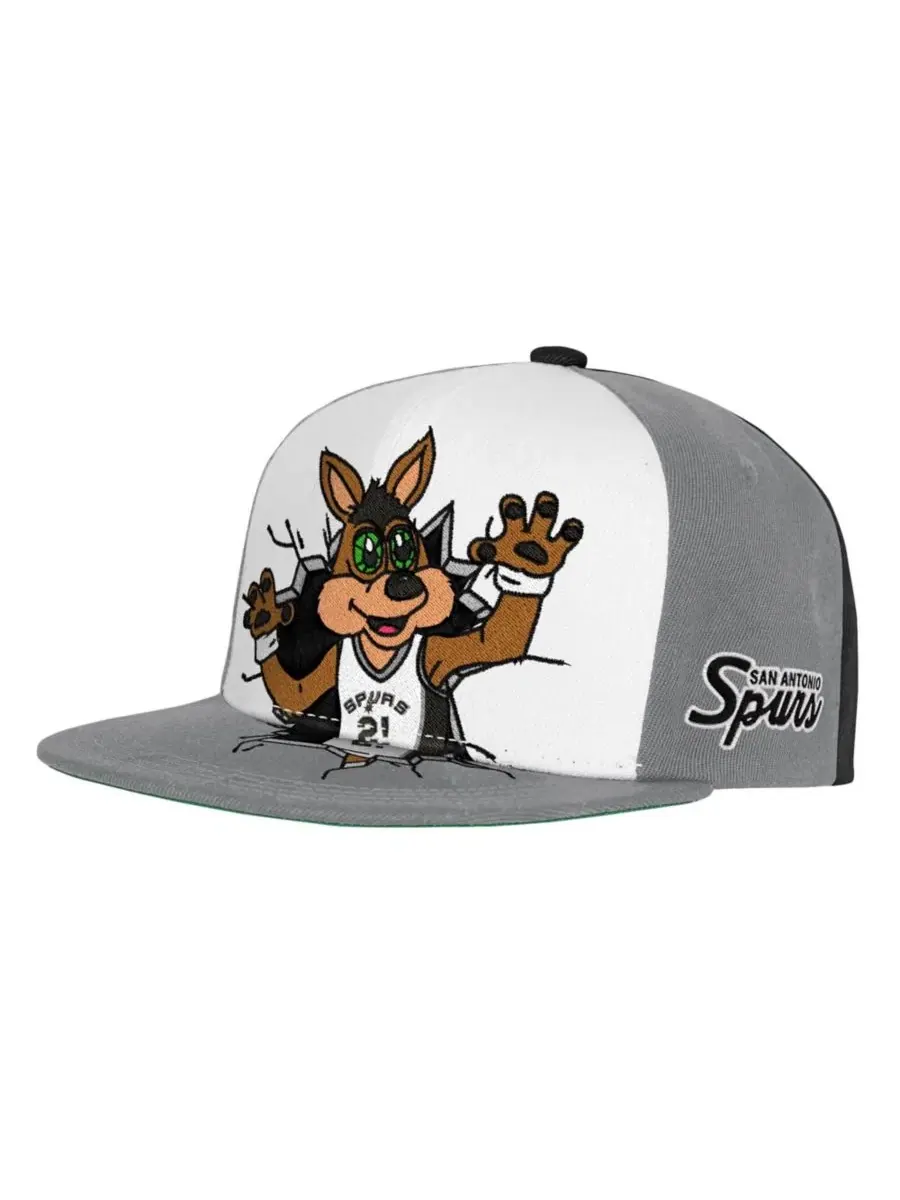 Кепка-снапбек с вышивкой Mascot Mitchell & Ness — изображение 1 из 2, серый