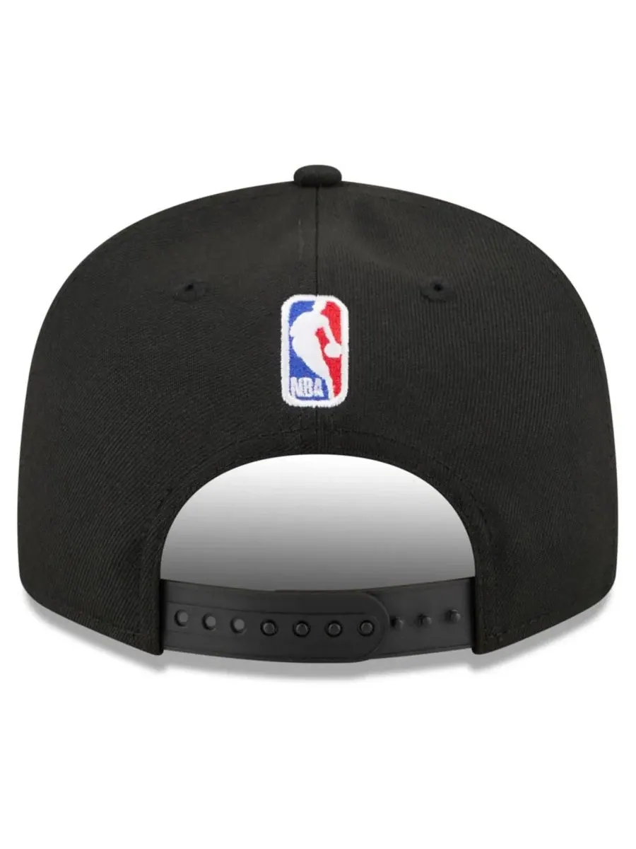 Кепка-снапбек с кристаллами Dallas Mavericks 2026 NBA Draft 9FIFTY New Era — изображение 4 из 5, черный