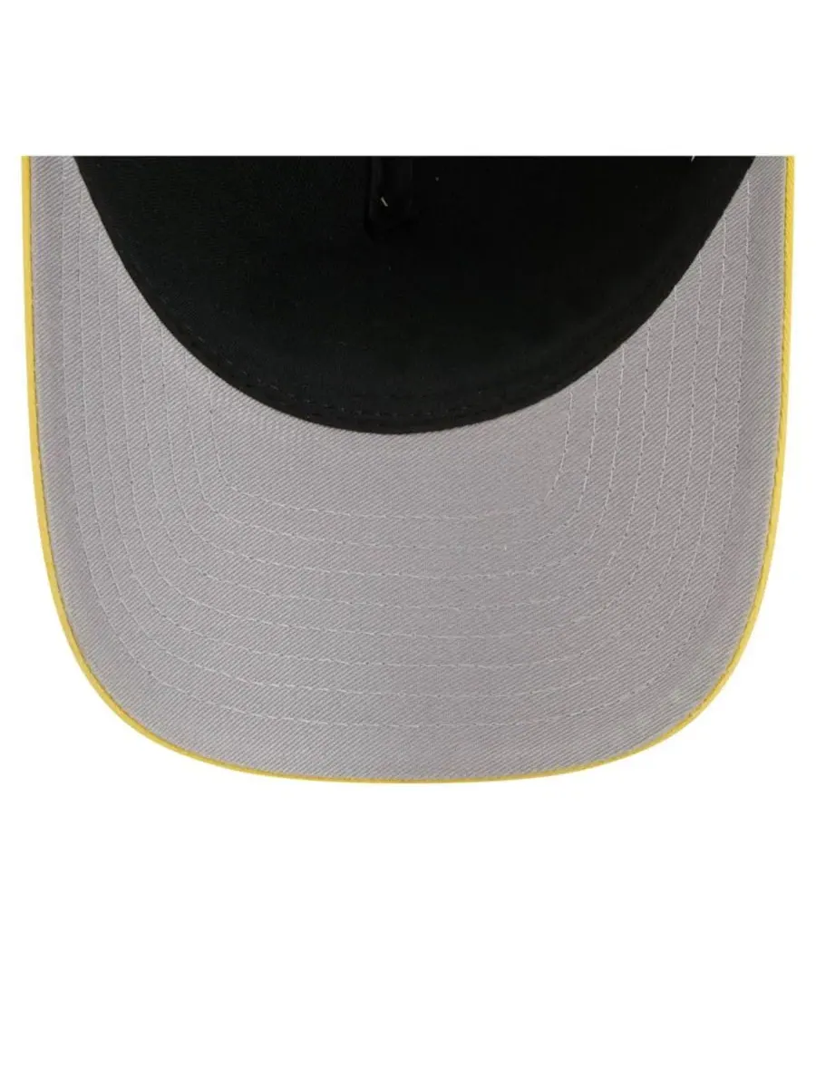 Кепка New Era 9FORTY Felt A-Frame Adjustable Hat — изображение 5 из 5, зеленый золотистый