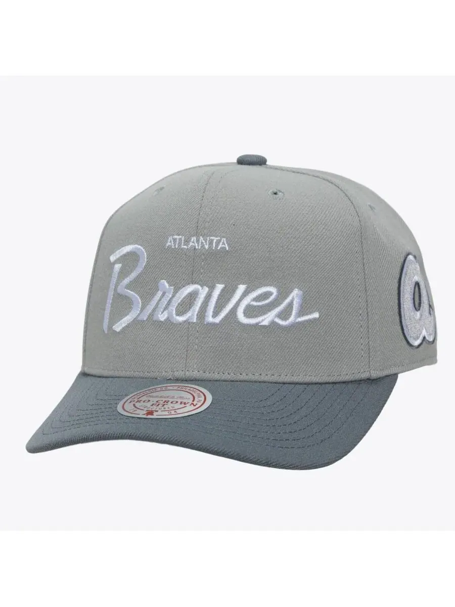Кепка Mitchell & Ness Cooperstown Thunderstorm Head Coach Pro-Crown — изображение 1 из 4, серый