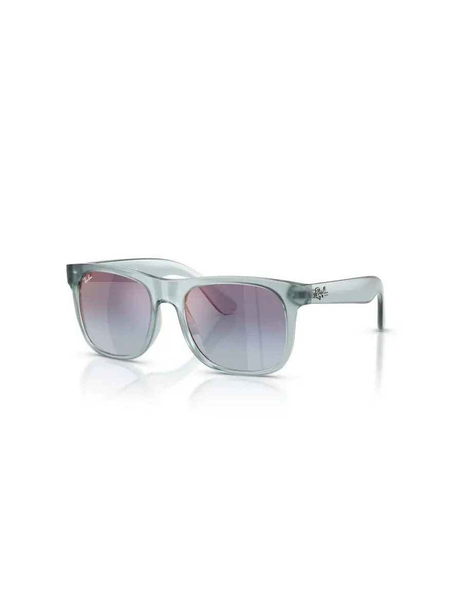 Солнцезащитные очки Junior Justin, RB9069S Ray-Ban Jr — изображение 1 из 7, прозрачный синий