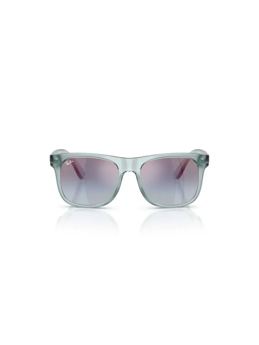 Солнцезащитные очки Junior Justin, RB9069S Ray-Ban Jr — изображение 2 из 7, прозрачный синий