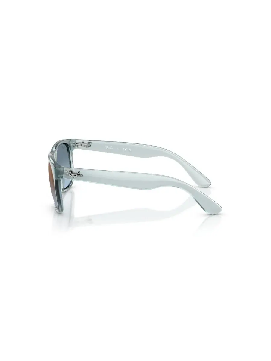 Солнцезащитные очки Junior Justin, RB9069S Ray-Ban Jr — изображение 3 из 7, прозрачный синий