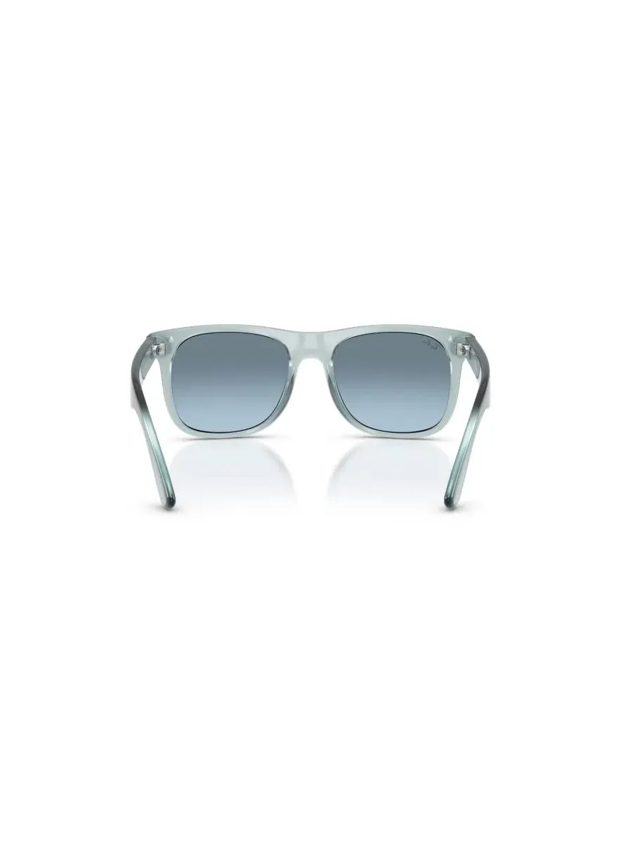 Солнцезащитные очки Junior Justin, RB9069S Ray-Ban Jr — изображение 4 из 7, прозрачный синий
