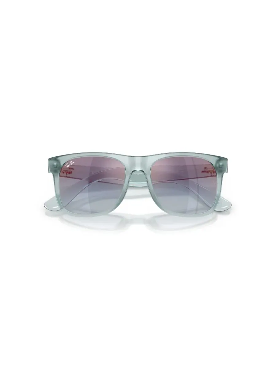 Солнцезащитные очки Junior Justin, RB9069S Ray-Ban Jr — изображение 5 из 7, прозрачный синий