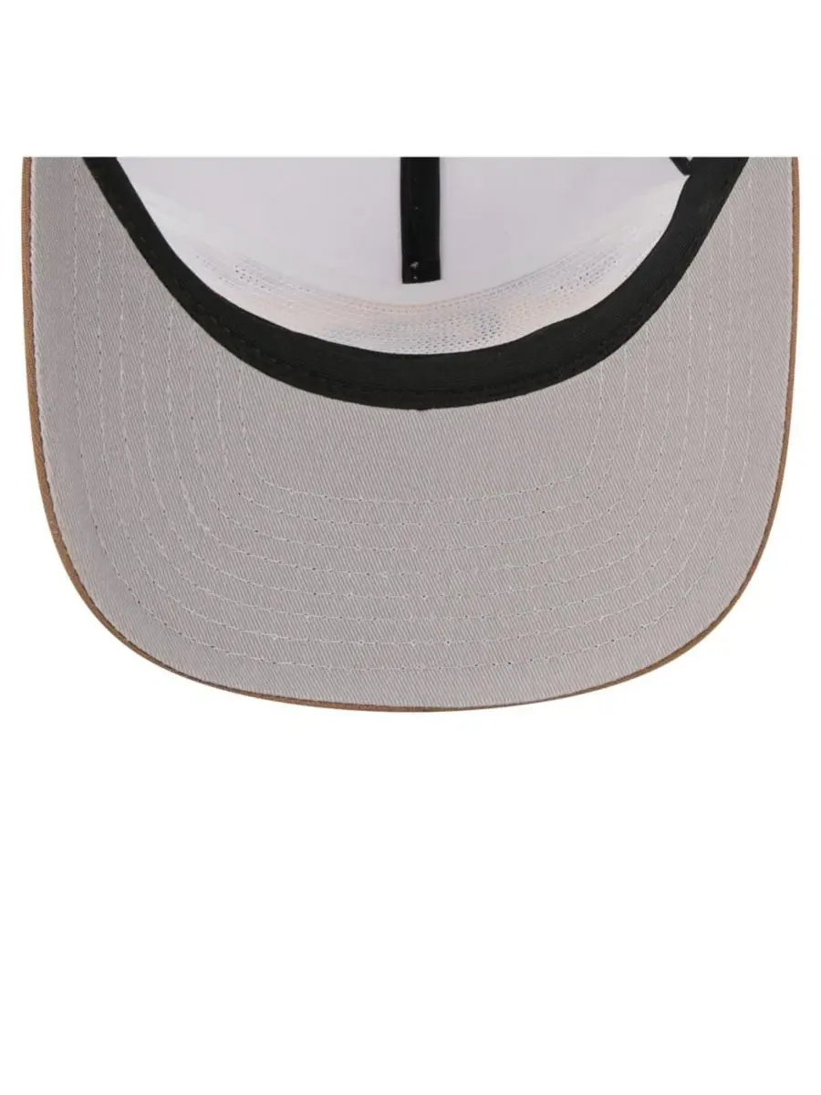 Бейсболка New Era San Diego Padres Retro Cut 19TWENTY — изображение 5 из 5, белый коричневый