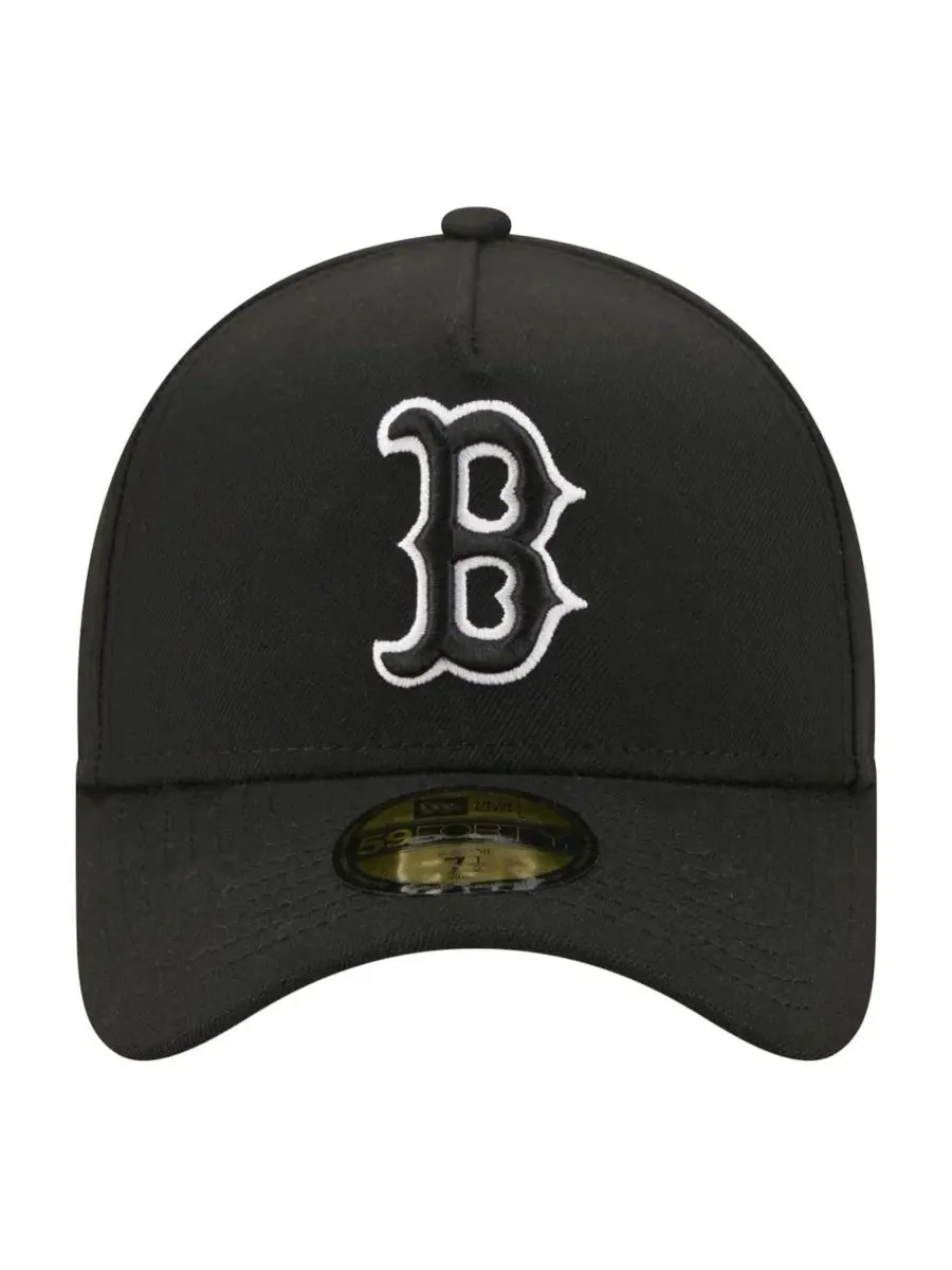 Бейсболка кепка New Era 59FORTY с вышивкой Boston Red Sox — изображение 5 из 5, черный