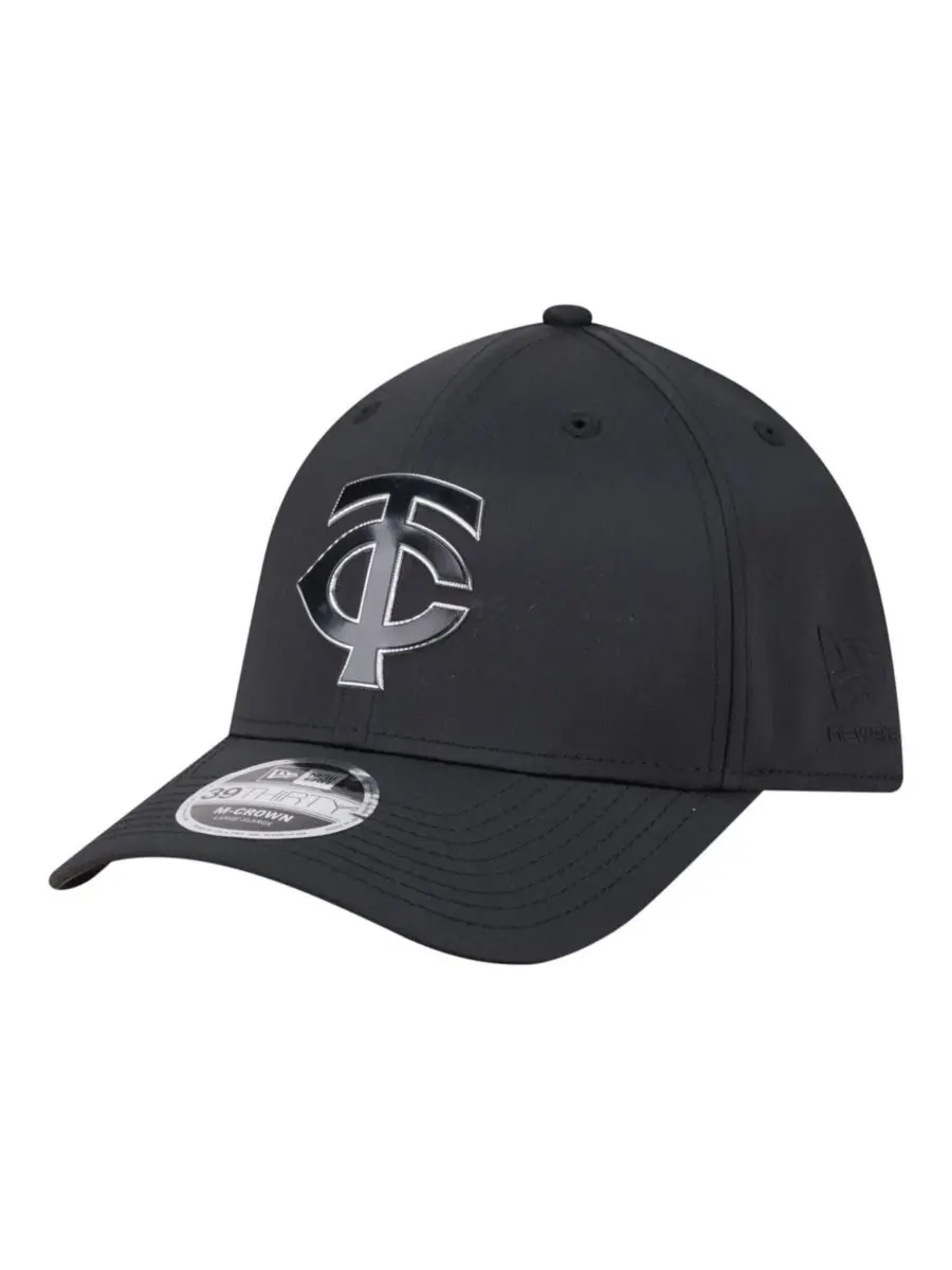Кепка с металлическим принтом Minnesota Twins New Era — изображение 1 из 7, черный