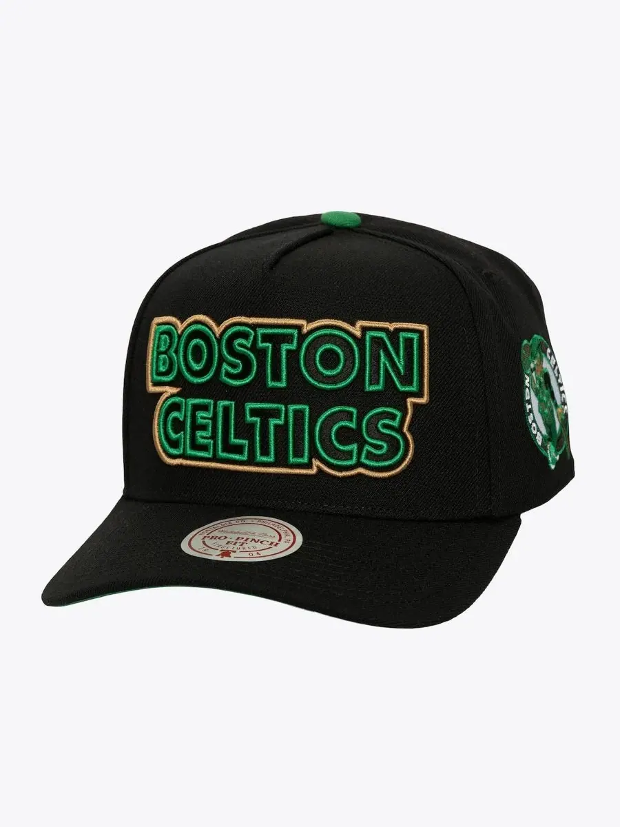 Кепка-снапбек Boston Celtics Class Act Pro Mitchell & Ness — изображение 1 из 3, черный