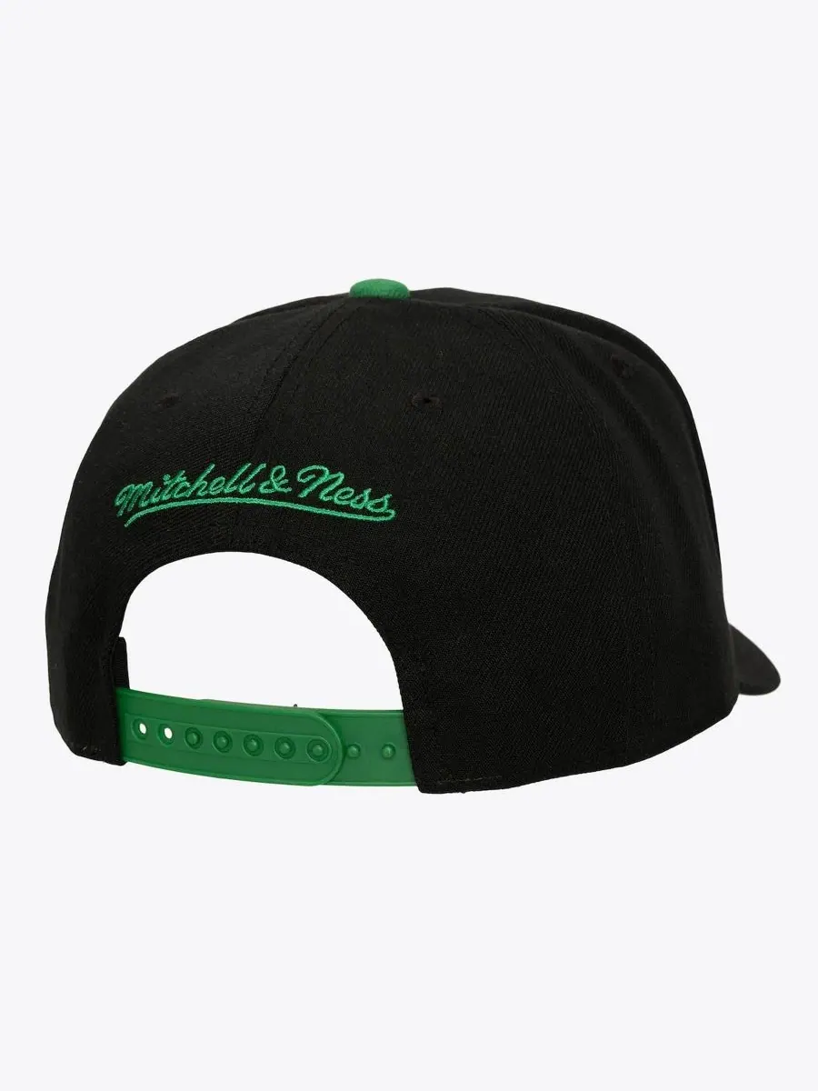 Кепка-снапбек Boston Celtics Class Act Pro Mitchell & Ness — изображение 3 из 3, черный