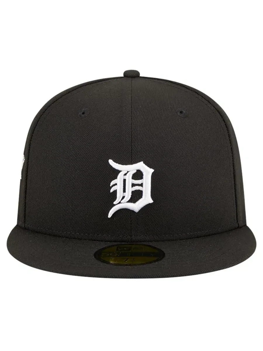 Кепка с высокой тульей Detroit Tigers Logo 59FIFTY New Era — изображение 2 из 4, черный