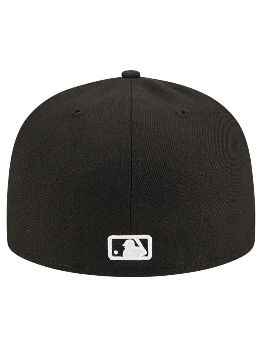 Кепка с высокой тульей Detroit Tigers Logo 59FIFTY New Era — изображение 3 из 4, черный