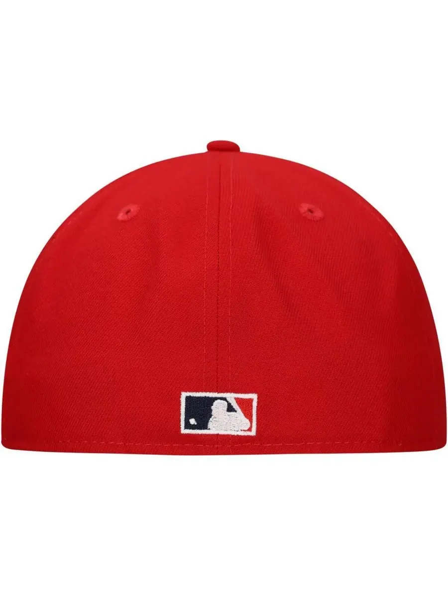 New Era Мужская красная бейсболка Washington Nationals Duo Logo 2.0 59FIFTY Fitted Hat — изображение 2 из 4, красный