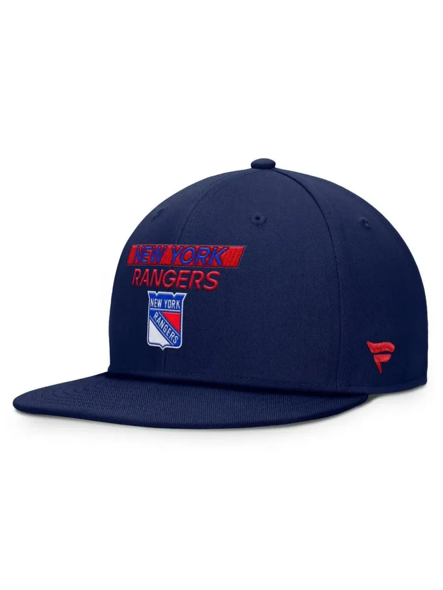 Fanatics Мужская темно-синяя бейсболка New York Rangers Authentic Pro Prime Snapback — изображение 1 из 4, темно-синий