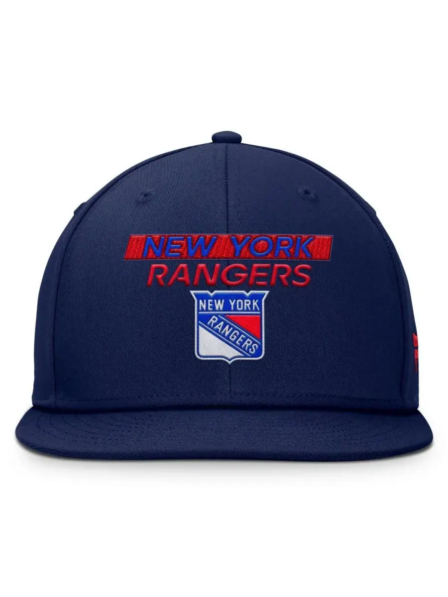 Fanatics Мужская темно-синяя бейсболка New York Rangers Authentic Pro Prime Snapback — изображение 4 из 4, темно-синий