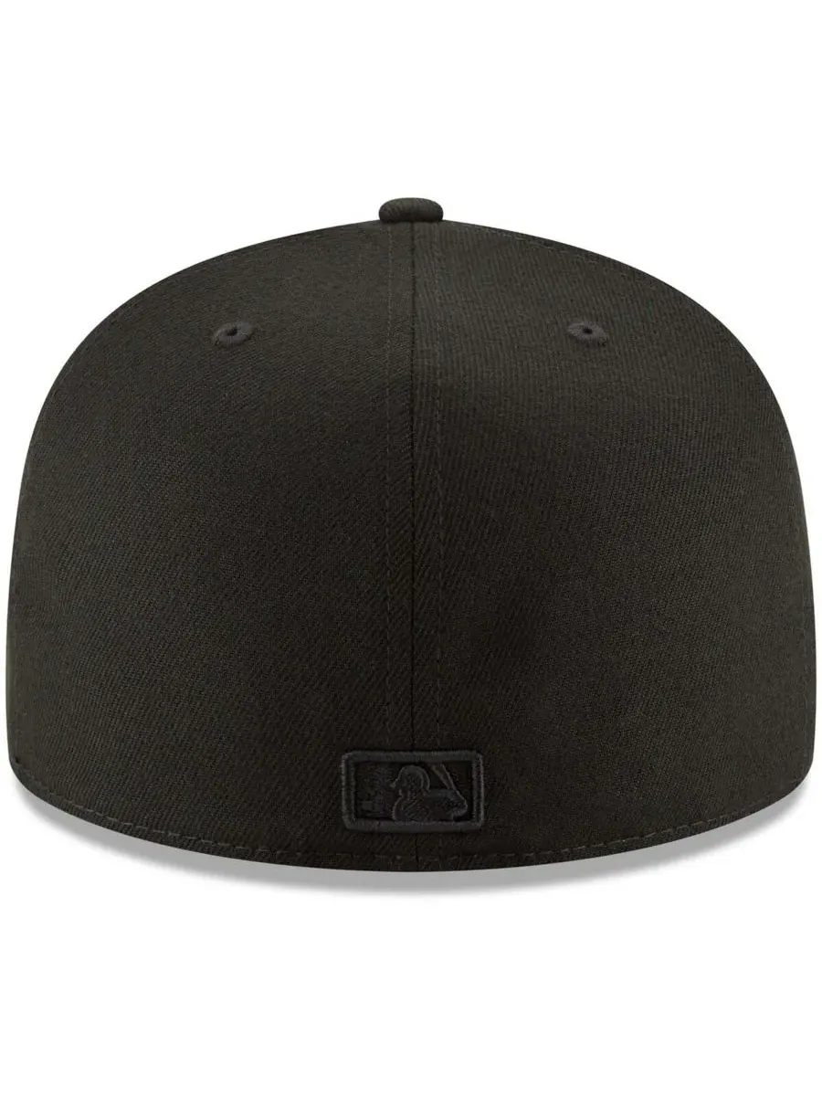 New Era Мужская черная бейсболка Baltimore Orioles Basic 59FIFTY с основным логотипом — изображение 2 из 4, черный