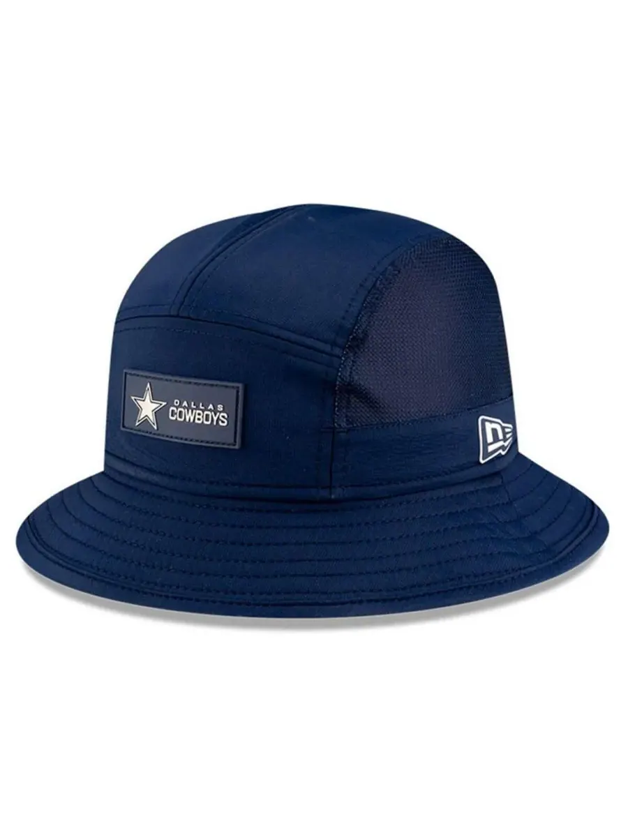 New Era Мужская темно-синяя панама Dallas Cowboys 2025 Sideline — изображение 1 из 5, темно-синий
