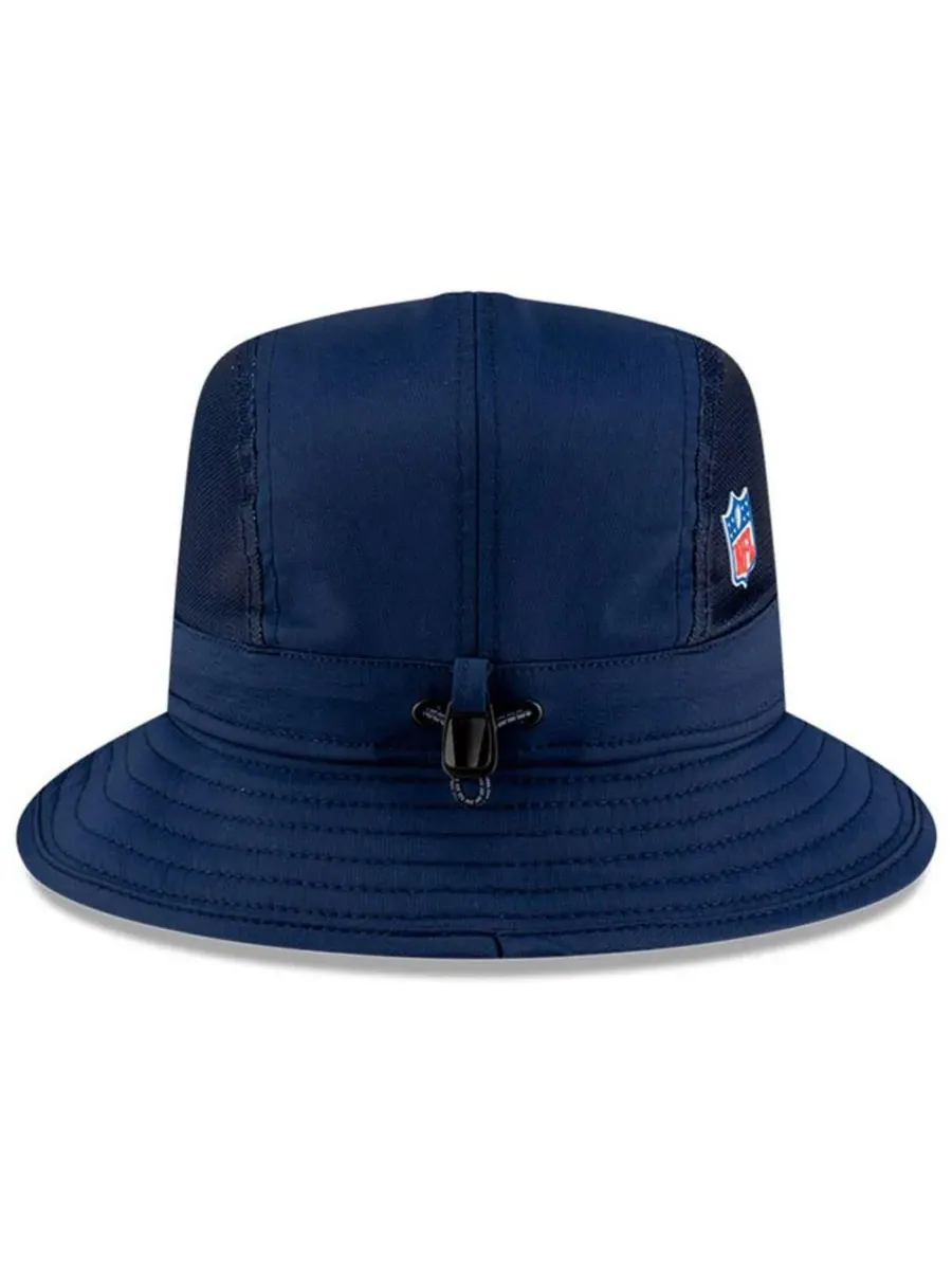 New Era Мужская темно-синяя панама Dallas Cowboys 2025 Sideline — изображение 3 из 5, темно-синий