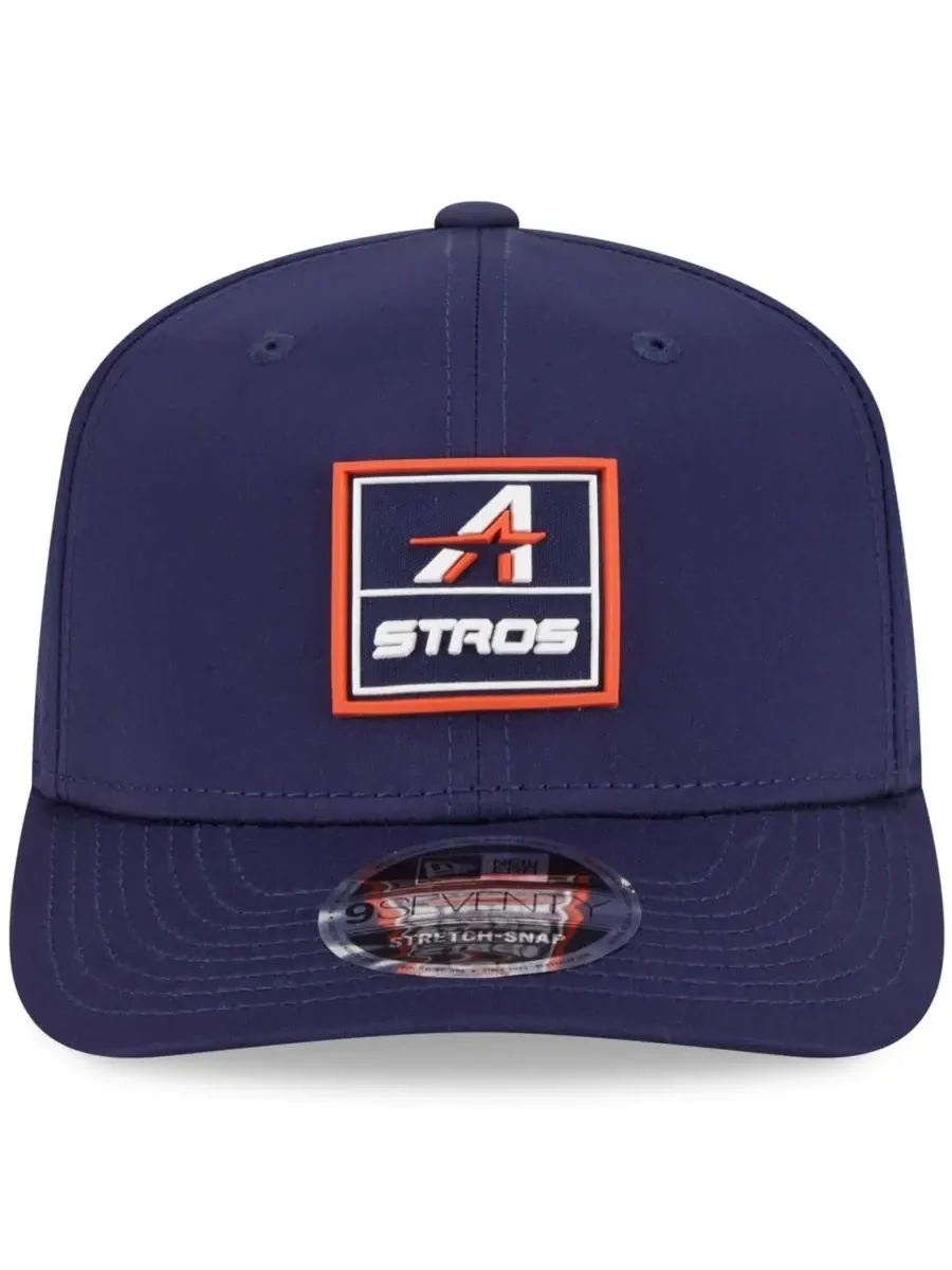 New Era Мужская темно-синяя кепка Houston Astros 2025 City Connect Fan Pack 9SEVENTY с регулируемым — изображение 2 из 4