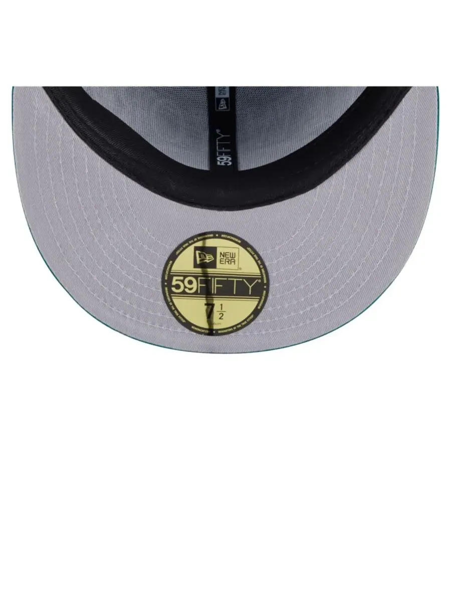 New Era Мужская зеленая кепка New York Jets Oversized 59FIFTY Fitted Hat — изображение 3 из 5, зеленый