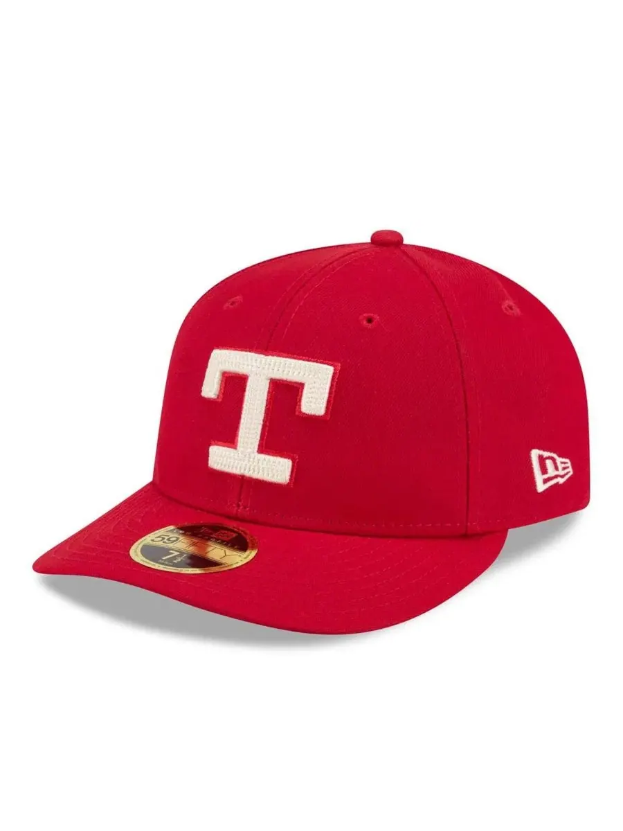 Мужская красная бейсболка Texas Rangers 2026 City Connect Low Profile 59FIFTY Fitted Hat New Era — изображение 1 из 5