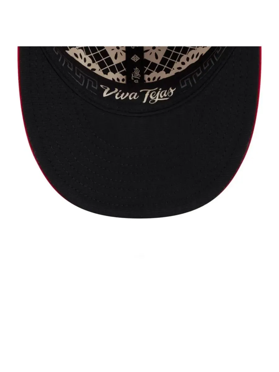 Мужская красная бейсболка Texas Rangers 2026 City Connect Low Profile 59FIFTY Fitted Hat New Era — изображение 5 из 5