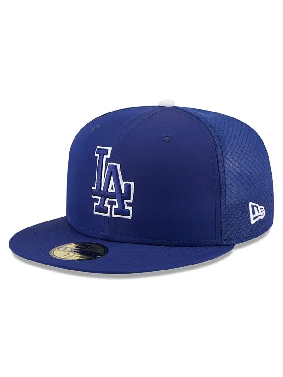 Мужская бейсболка Royal Los Angeles Dodgers 2026 Batting Practice 59FIFTY Fitted Hat New Era — изображение 1 из 5