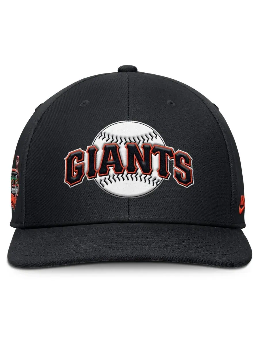 Nike Мужская черная бейсболка San Francisco Giants Pro Performance Snapback — изображение 4 из 4, черный