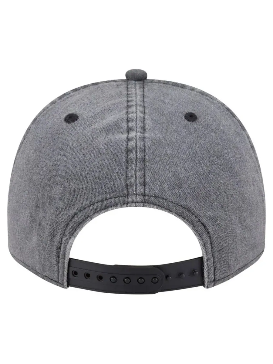 New Era Мужская бейсболка Sacramento Kings Throwback Washed Pre-Curved 9FIFTY Snapback угольного — изображение 4 из 4