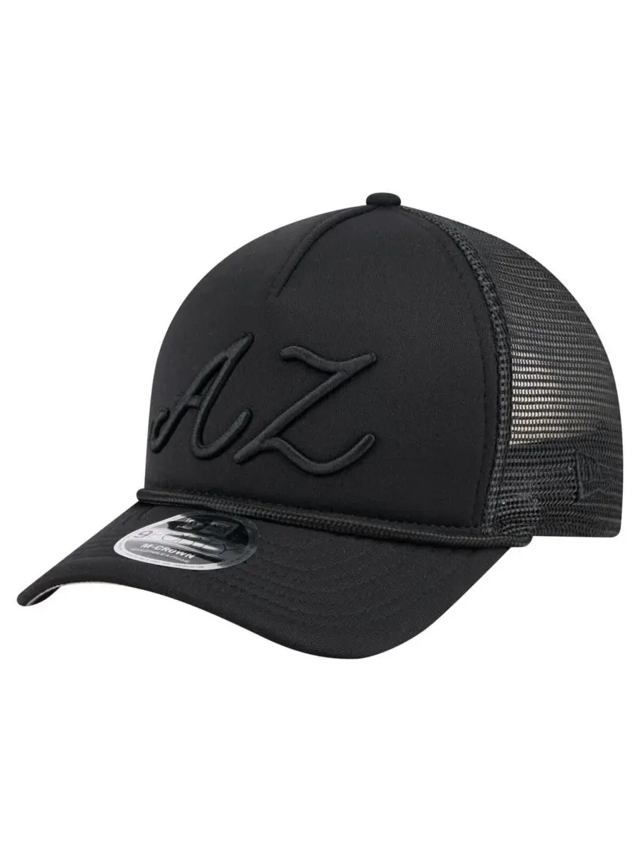 New Era Мужская черная регулируемая кепка-тракер Arizona Diamondbacks City Initial 9FORTY A-Frame — изображение 1 из 5