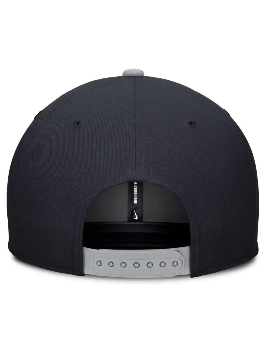 Nike Мужская кепка New York Yankees Pro Performance Snapback темно-синего/серого цвета — изображение 3 из 4