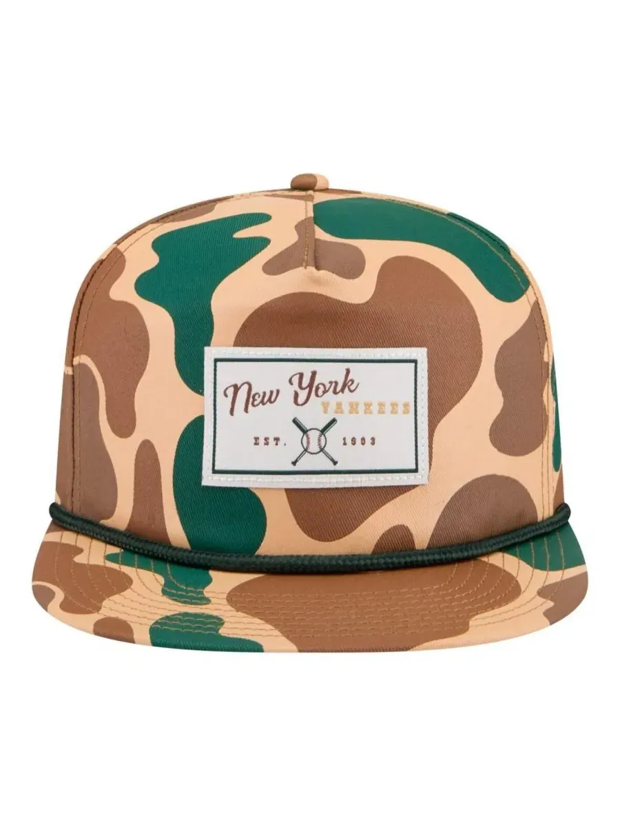 Кепка Camo New York Yankees 19TWENTY New Era — изображение 2 из 5, камуфляж