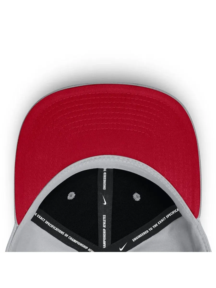 Кепка Nike Los Angeles Angels Primetime Rise Dri-FIT Flex — изображение 5 из 5, серый