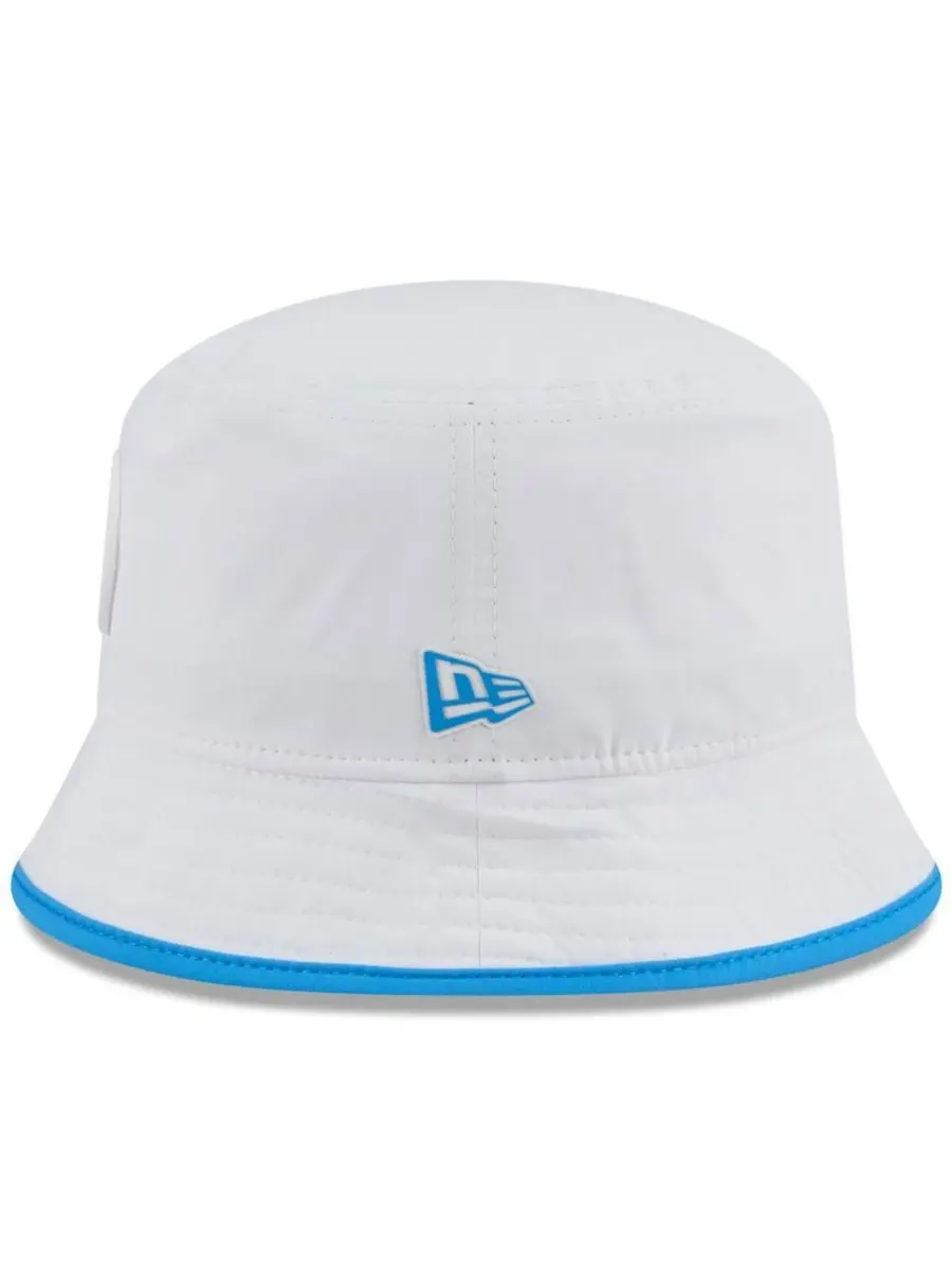 New Era Мужская белая панама Los Angeles Chargers 2025 NFL Training Camp Stretch Bucket — изображение 4 из 5, белый