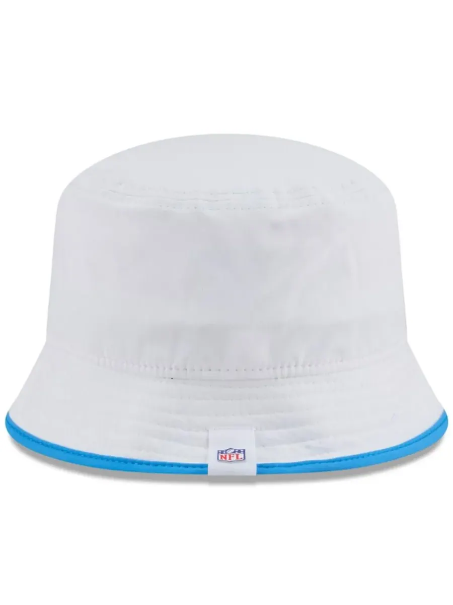 New Era Мужская белая панама Los Angeles Chargers 2025 NFL Training Camp Stretch Bucket — изображение 5 из 5, белый