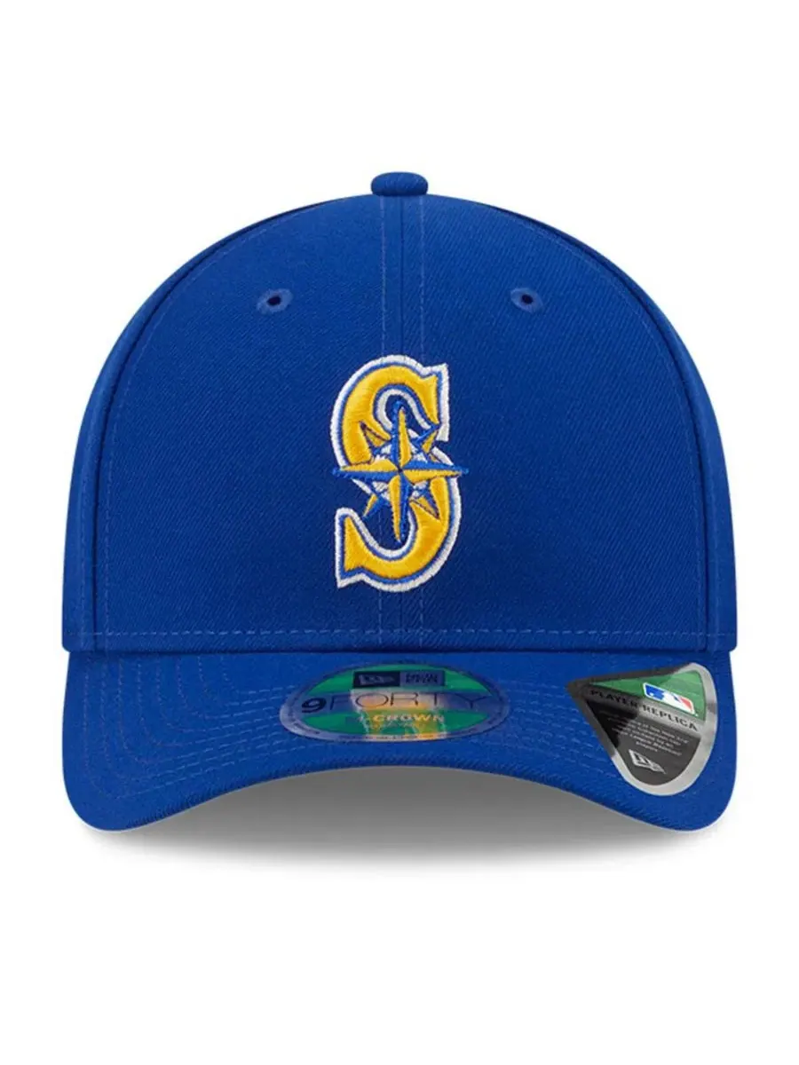 Кепка New Era 9FORTY с вышитым логотипом Seattle Mariners — изображение 5 из 5, королевский
