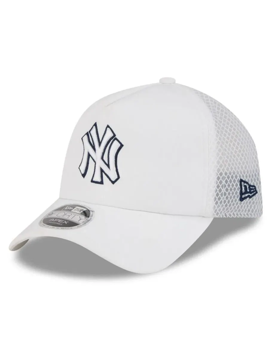 Бейсболка New York Yankees 2026 Batting Practice Apex 9FORTY New Era — изображение 1 из 4, белый