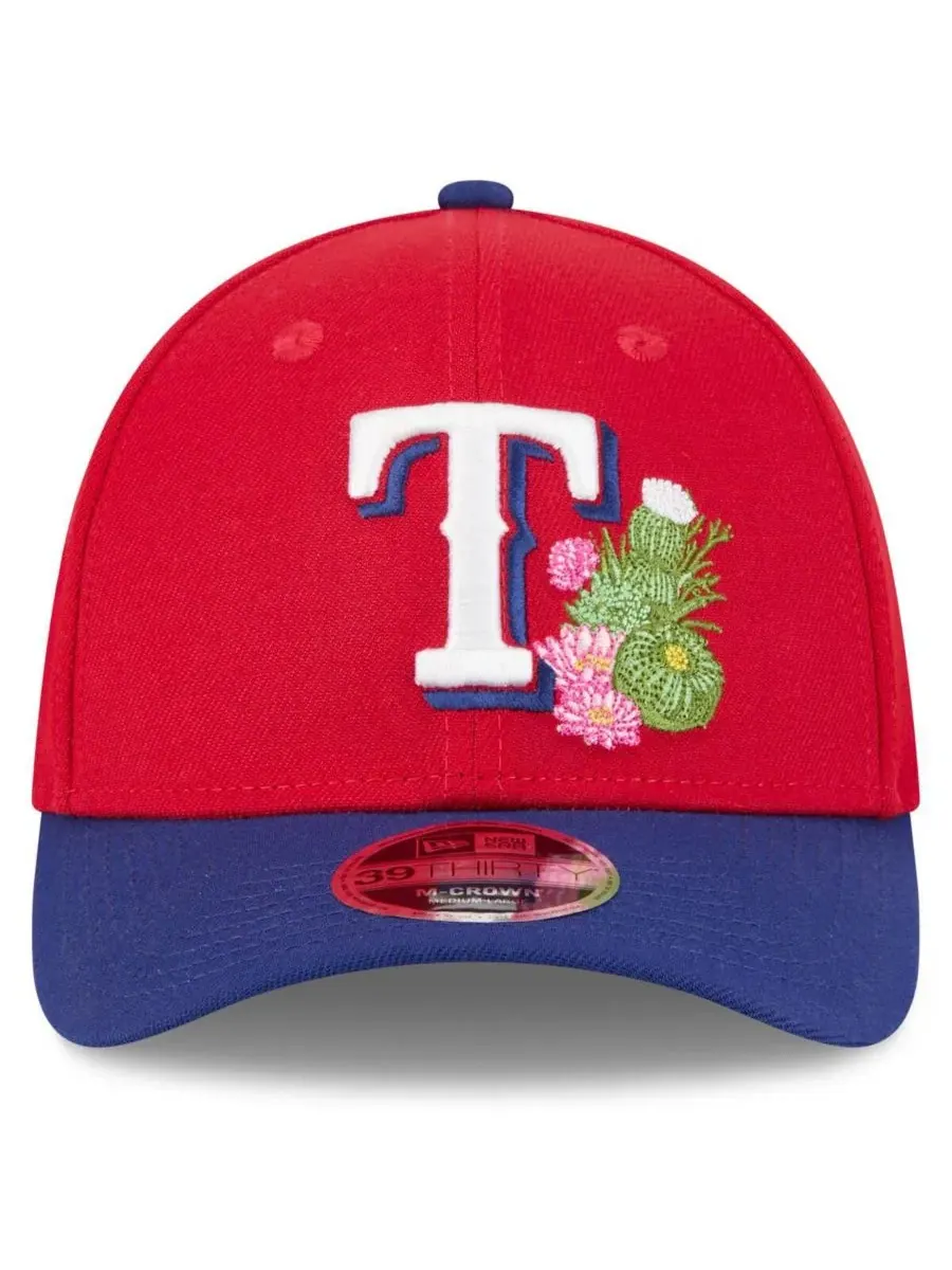 Бейсболка с принтом Texas Rangers 2026 Spring Training New Era — изображение 2 из 4, красный