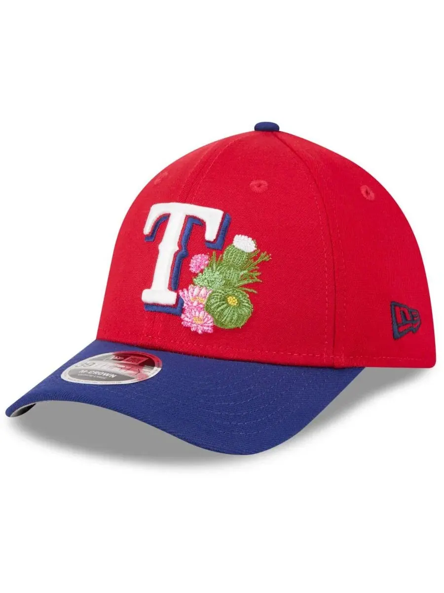 Бейсболка с принтом Texas Rangers 2026 Spring Training New Era — изображение 3 из 4, красный