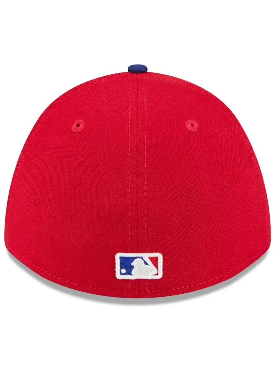 Бейсболка с принтом Texas Rangers 2026 Spring Training New Era — изображение 4 из 4, красный