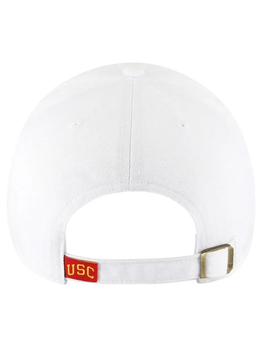 Бейсболка с вышивкой USC Trojans '47 Brand — изображение 2 из 2, белый