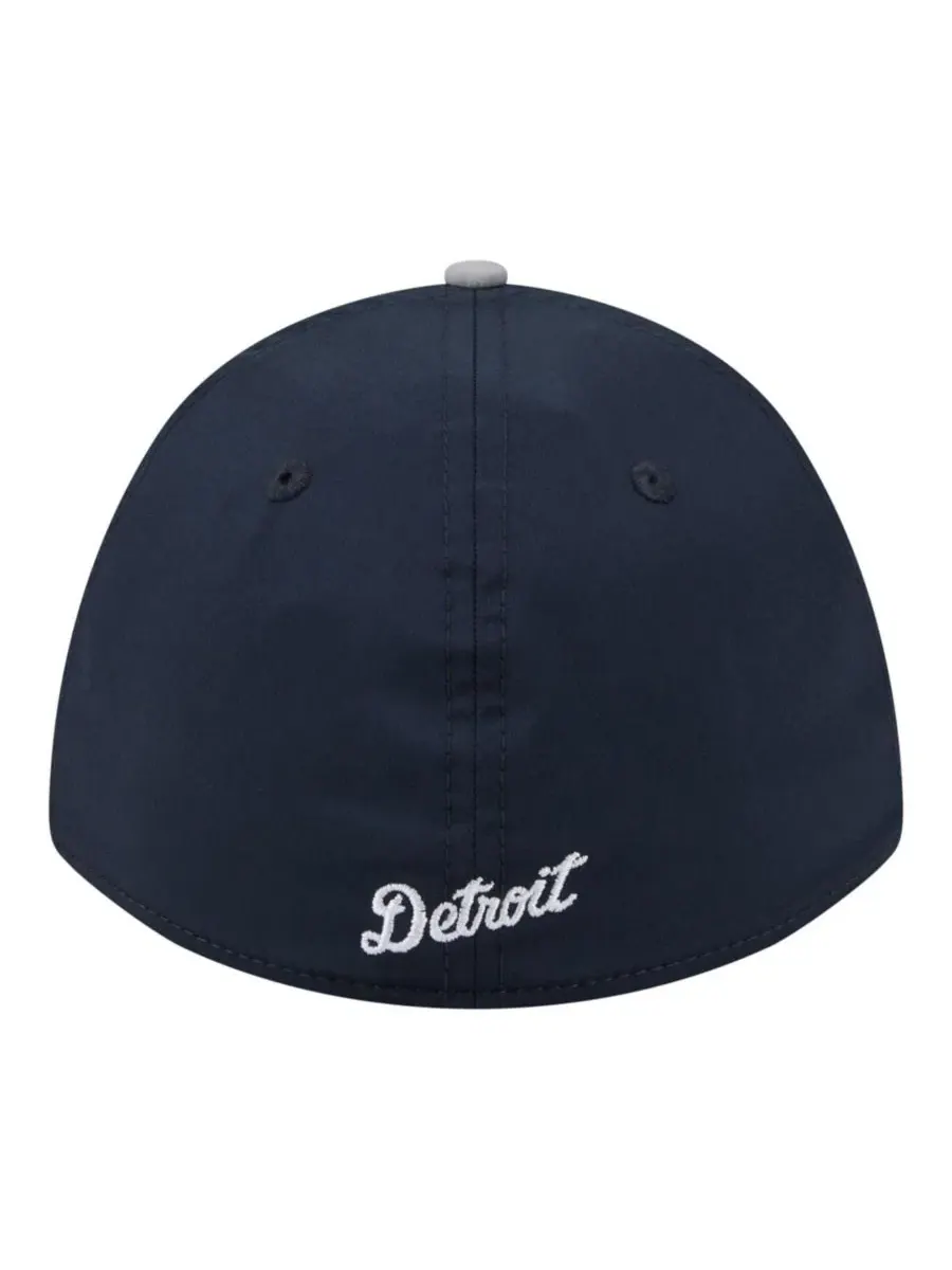 Бейсболка New Era Detroit Tigers Rope M-Crown A-Frame 39THIRTY Flex — изображение 3 из 5, темно-синий серый
