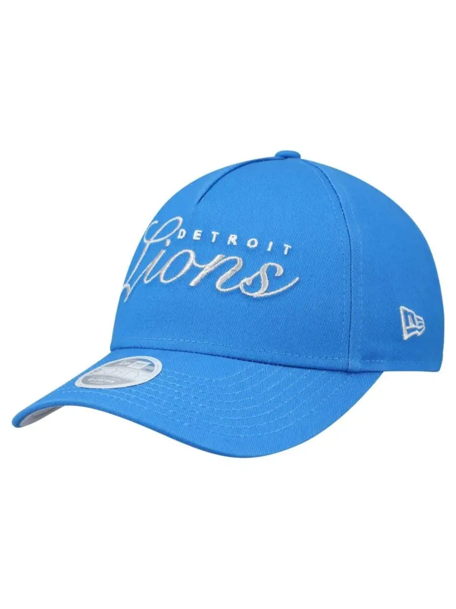 Кепка с металлической вышивкой Detroit Lions New Era — изображение 1 из 5, синий
