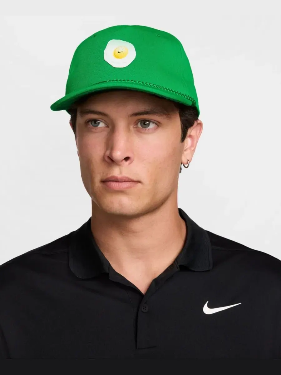Кепка-снапбек с вышивкой Fried Egg Pro Dri-FIT Nike — изображение 1 из 3, зеленый