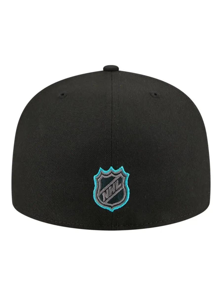 Кепка New Era с вышивкой, модель Color Pop 59FIFTY — изображение 3 из 4, черный