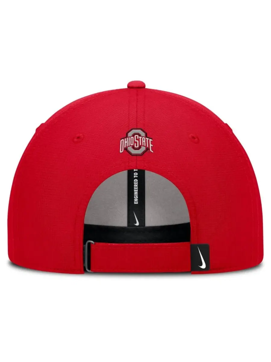 Кепка Nike Ohio State Buckeyes THE Club Dri-FIT — изображение 4 из 4, алый