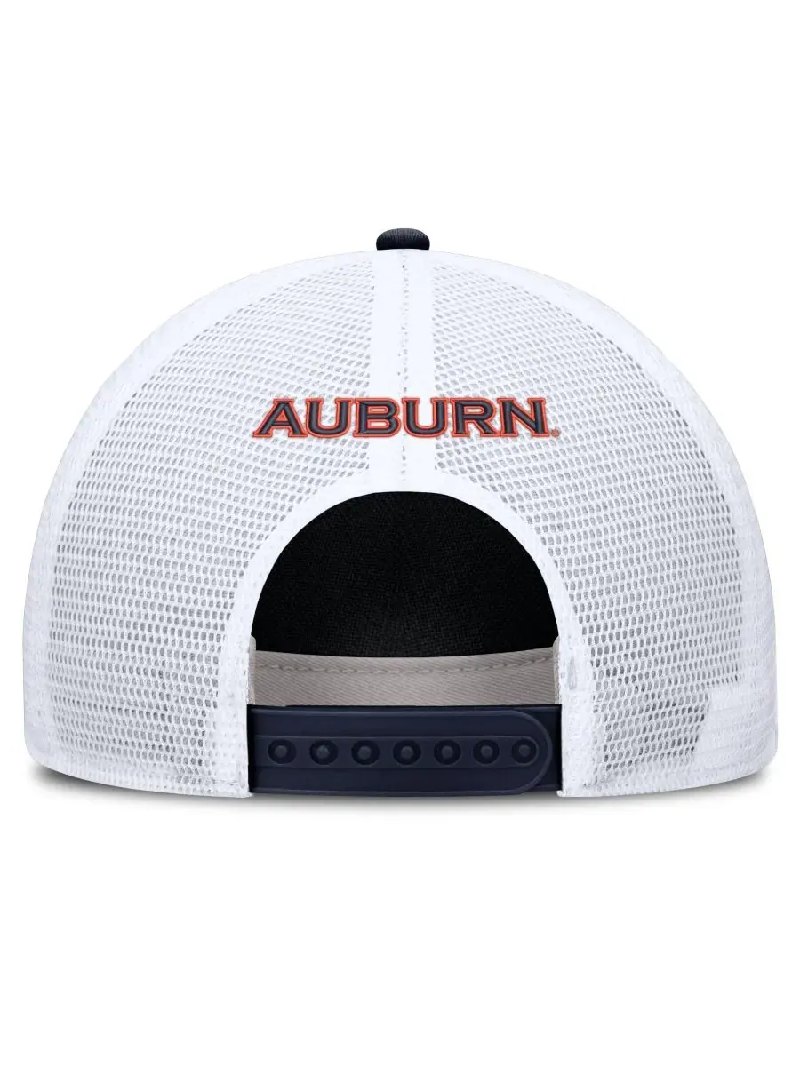 Кепка-тракер Nike Auburn Tigers 2026 On-Field Gameday Rope Trucker — изображение 4 из 4, темно-синий белый